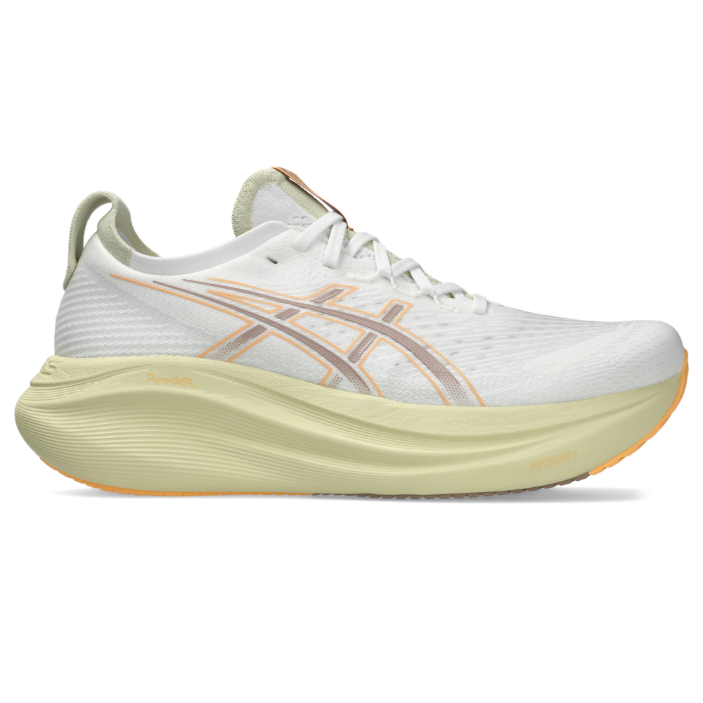 ASICS GEL-NIMBUS 27 WHITE FAWN