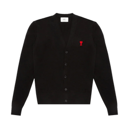 AMI CARDIGAN 'BLACK'
