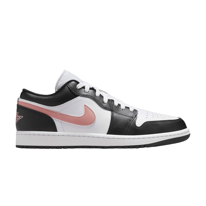 JORDAN 1 LOW BLACK RUST PINK