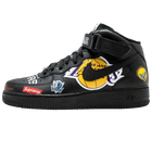 NIKE SUPREME X NBA X AIR FORCE 1 MID 07 'BLACK'