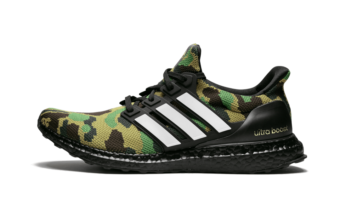 BAPE X ADIDAS ULTRA BOOST GREEN CAMO
