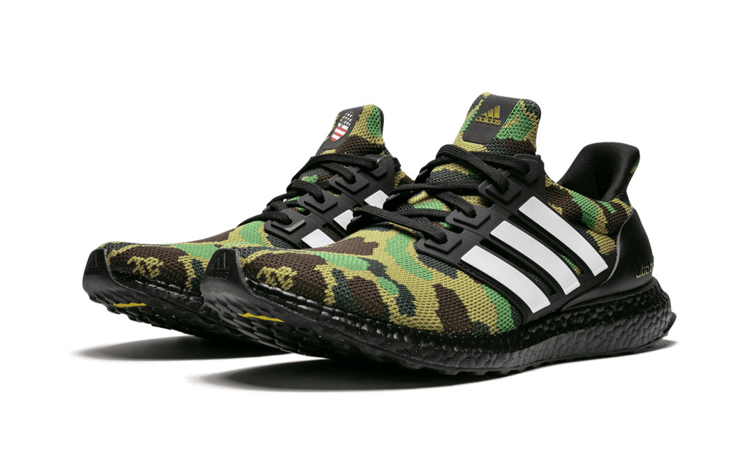BAPE X ADIDAS ULTRA BOOST GREEN CAMO