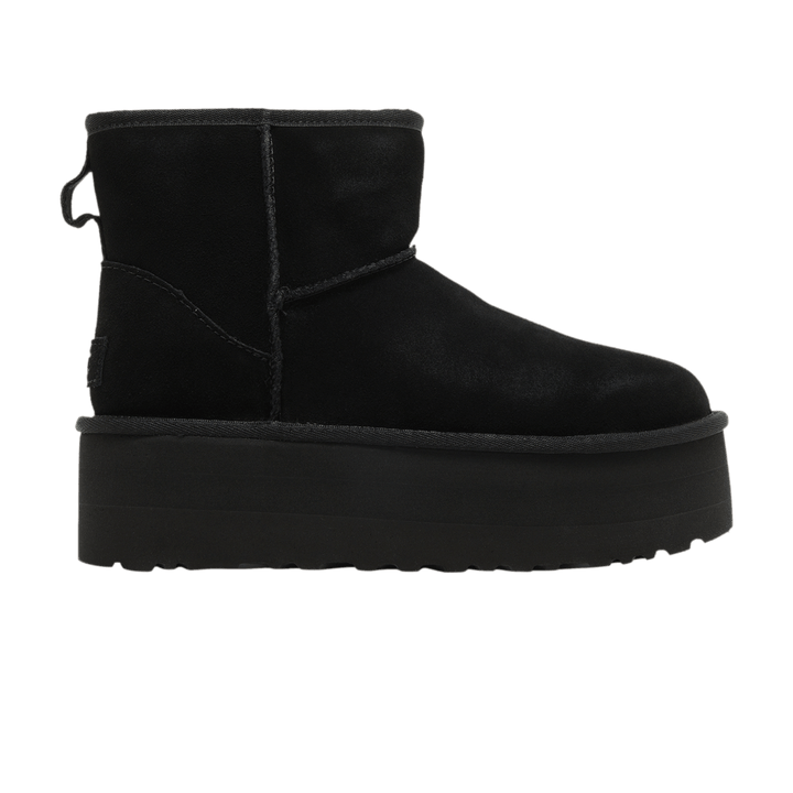 UGG CLASSIC MINI PLATFORM BOOT BLACK (WOMEN&