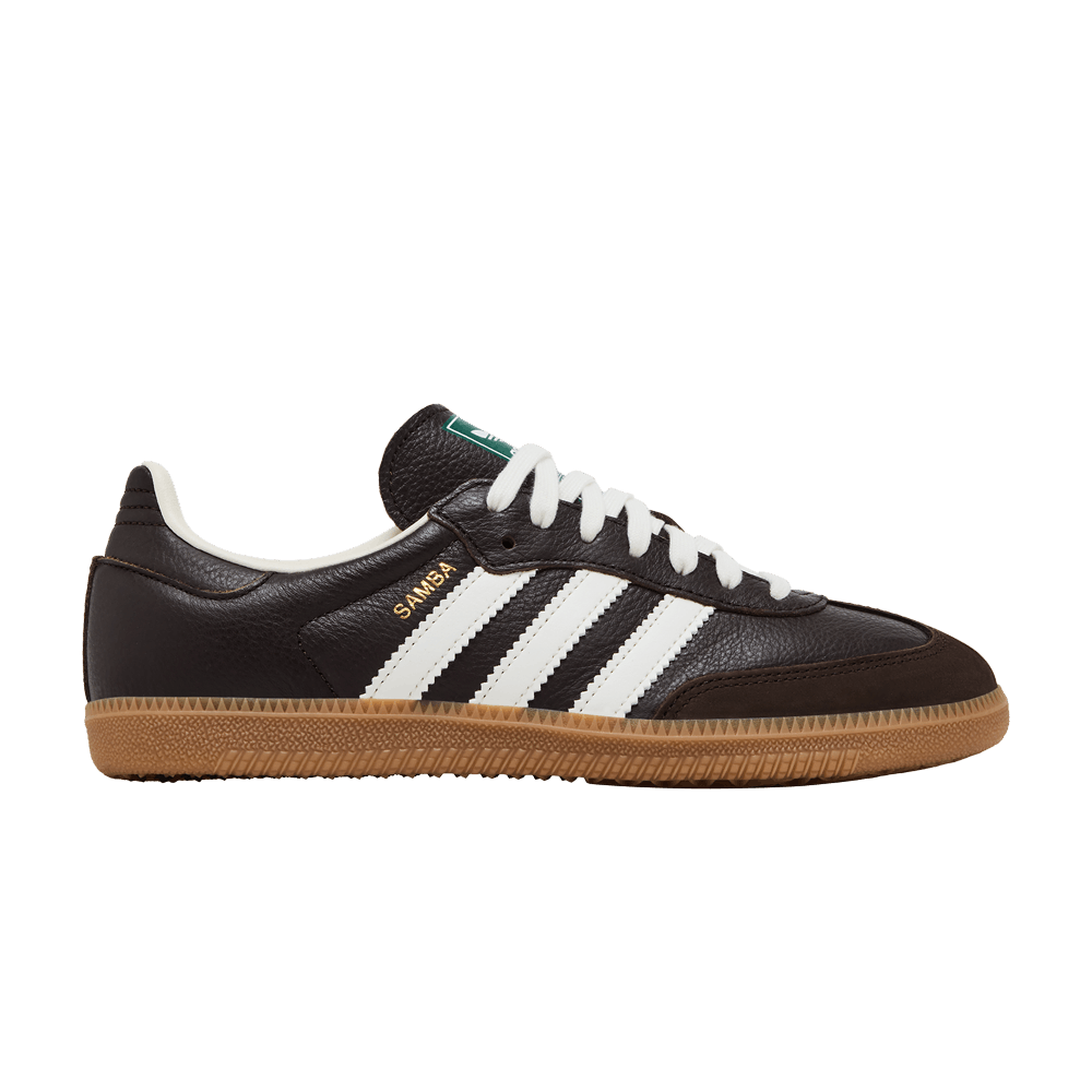 ADIDAS SAMBA OG DARK BROWN OFF WHITE GUM