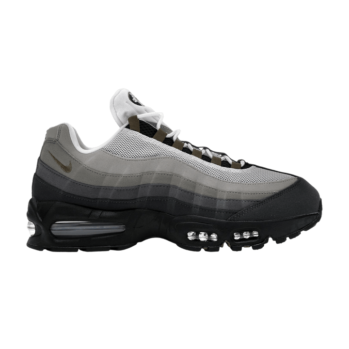 NIKE AIR MAX 95 OG BIG BUBBLE BLACK MEDIUM OLIVE (WOMEN&