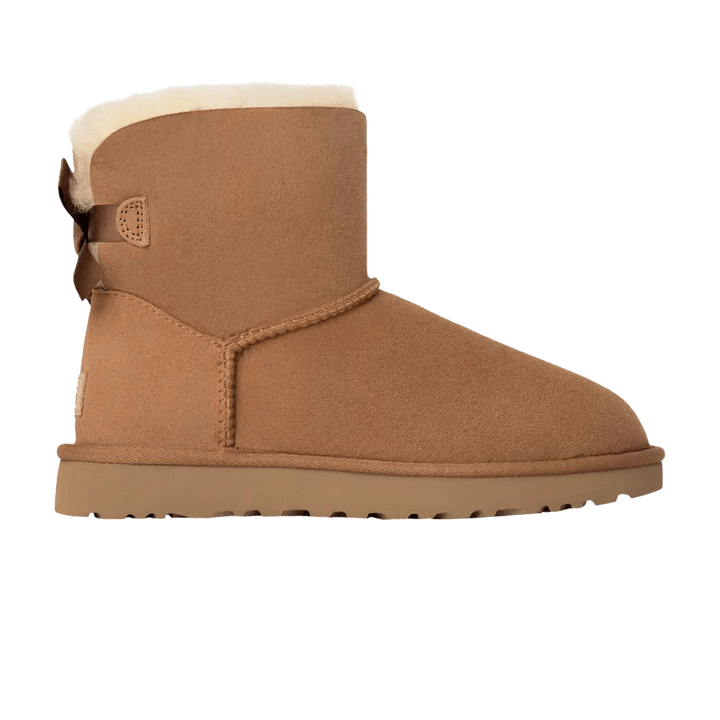 UGG MINI BAILEY BOW II CHESTNUT (WOMEN&