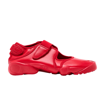 NIKE AIR RIFT LEATHER FIRE RED (WOMEN'S) — Stock