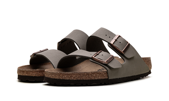 BIRKENSTOCK ARIZONA BIRKIBUC STONE