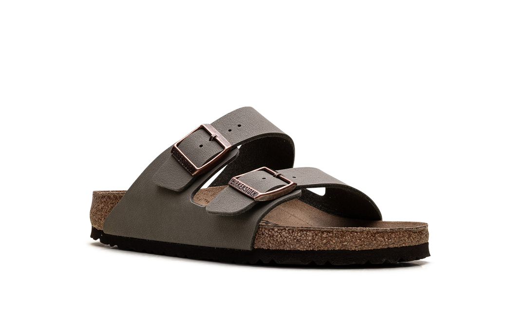 BIRKENSTOCK ARIZONA BIRKIBUC STONE
