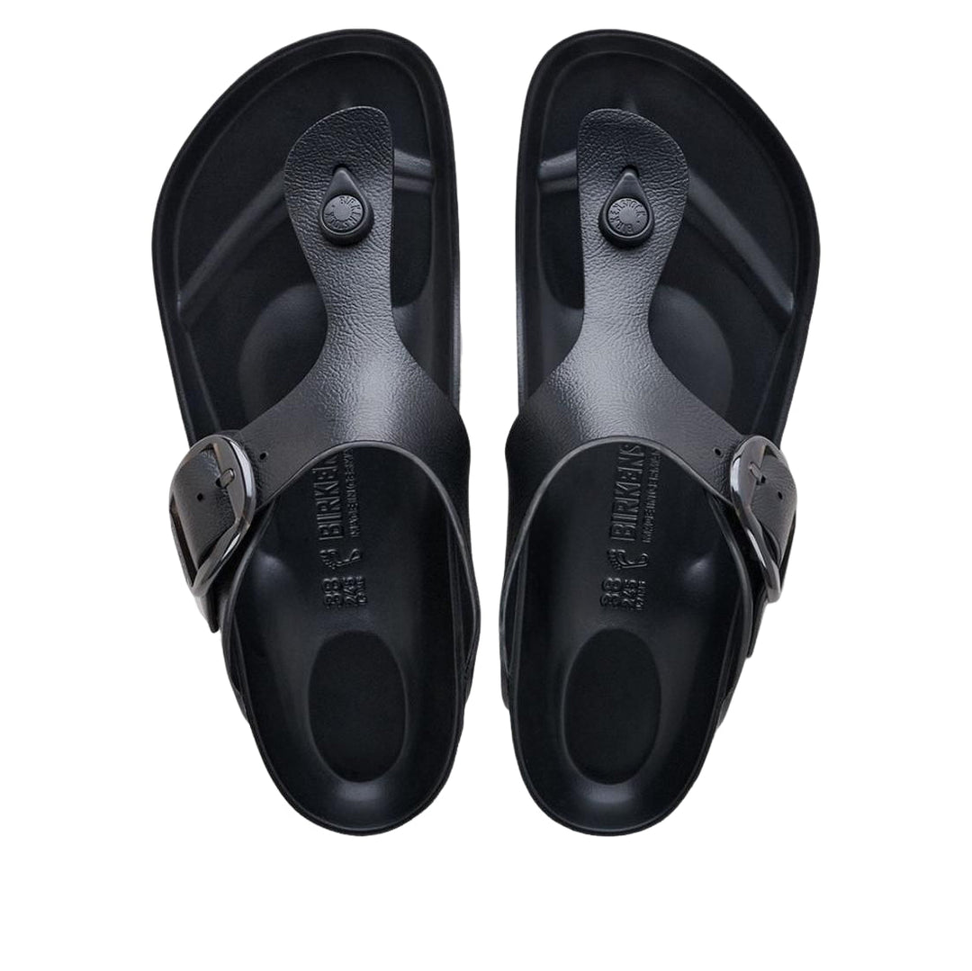 BIRKENSTOCK GIZEH BIG BUCKLE BLACK