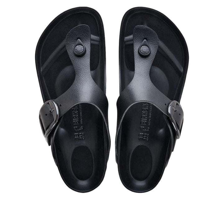 BIRKENSTOCK GIZEH BIG BUCKLE BLACK
