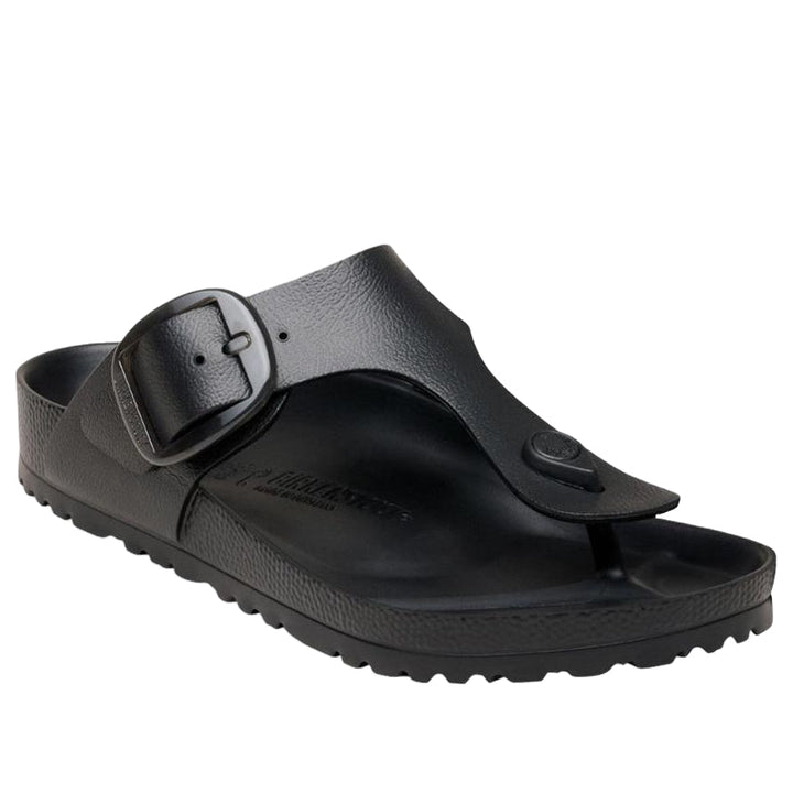 BIRKENSTOCK GIZEH BIG BUCKLE BLACK