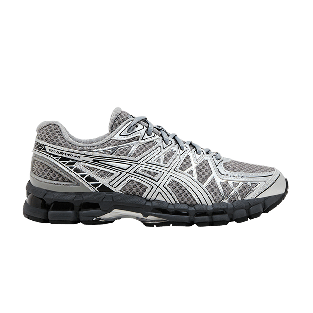 ASICS GEL-KAYANO 20 GRAVEL PURE SILVER