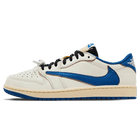 FRAGMENT DESIGN X TRAVIS SCOTT X AIR JORDAN 1 RETRO LOW OG 'WHITE BLUE'