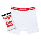 SUPREME X HANES BOXER BRIEFS (4 PACK) 'WHITE'