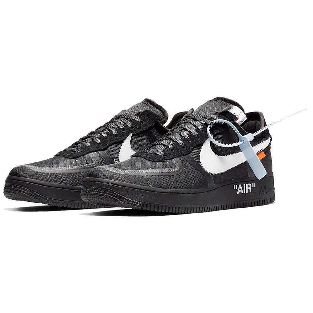 OFF-WHITE X NIKE AIR FORCE 1 BLACK