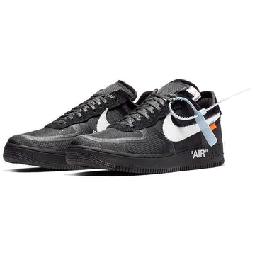OFF-WHITE X NIKE AIR FORCE 1 BLACK — Stock