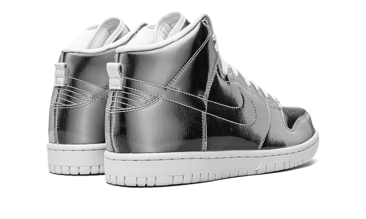 CLOT X NIKE DUNK HIGH METALLIC SILVER