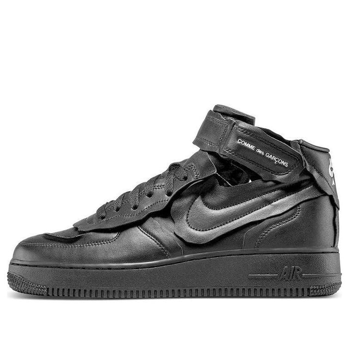 COMME DES GARÇONS X NIKE AF1 MID BLACK