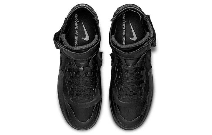 COMME DES GARÇONS X NIKE AF1 MID BLACK
