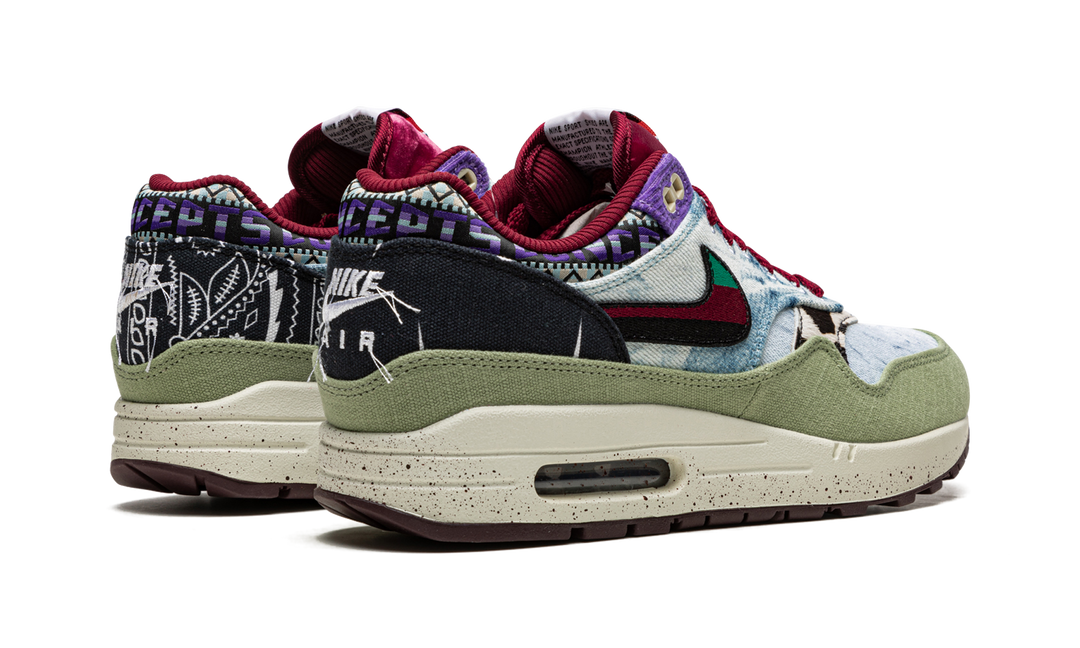 CONCEPTS X NIKE AIR MAX 1 OLIVE CANVAS
