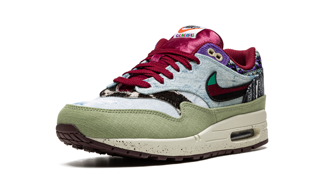 CONCEPTS X NIKE AIR MAX 1 OLIVE CANVAS