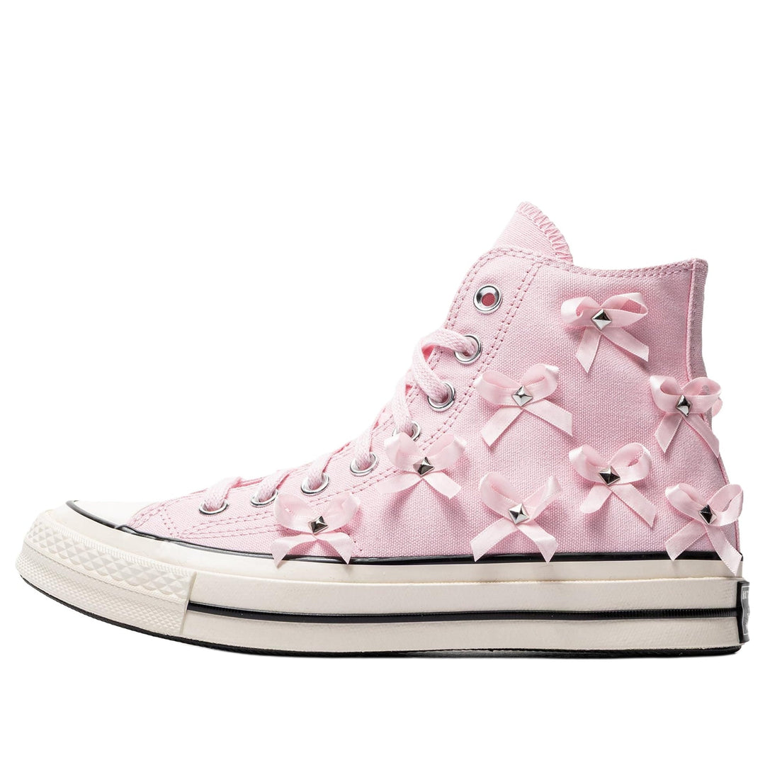 CONVERSE CHUCK 70 HI BOW STUDDED PINK FROSTING (WOMEN&