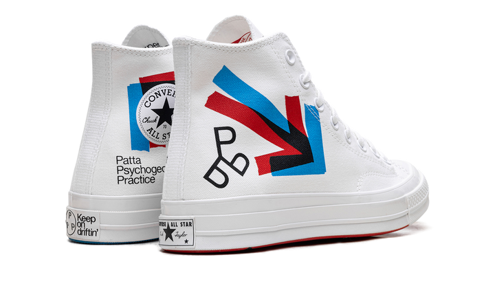 CONVERSE CHUCK 70 HIGH X PATTA X EXPERIMENTAL JETSET PSYCHOGEOGRAPHIC PRACTICE