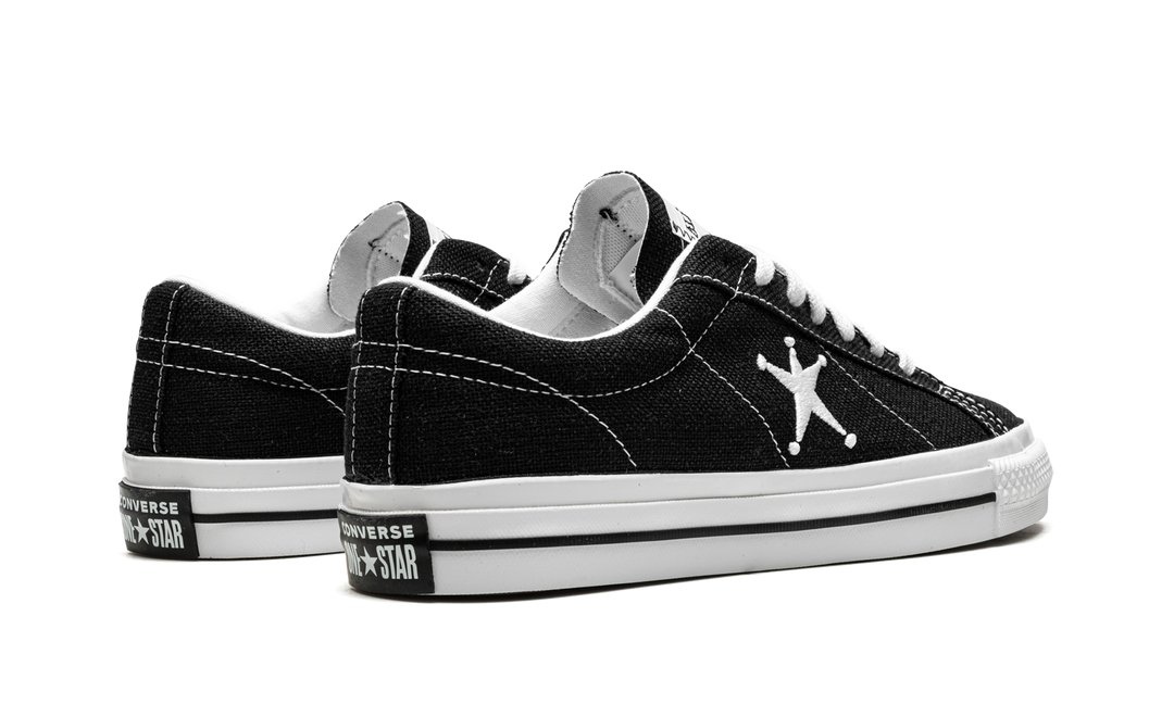 CONVERSE CHUCK ONE STAR OX X STUSSY BLACK