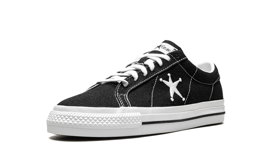 CONVERSE CHUCK ONE STAR OX X STUSSY BLACK