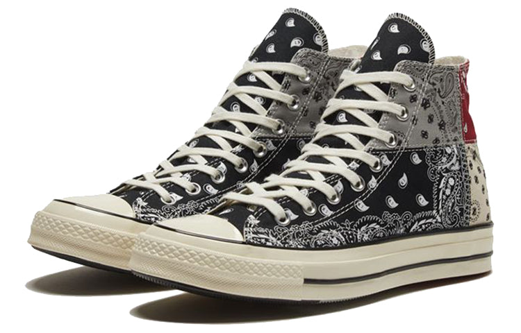 CONVERSE CHUCK TAYLOR ALL-STAR 70 HI OFFSPRING PAISLEY BLACK