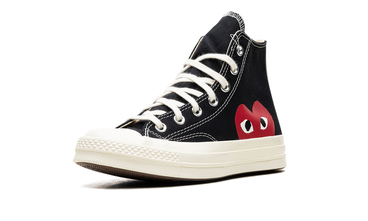 CONVERSE CHUCK TAYLOR ALL STAR 70 HI X COMME DES GARÇONS PLAY BLACK