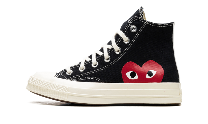 CONVERSE CHUCK TAYLOR ALL STAR 70 HI X COMME DES GARÇONS PLAY BLACK