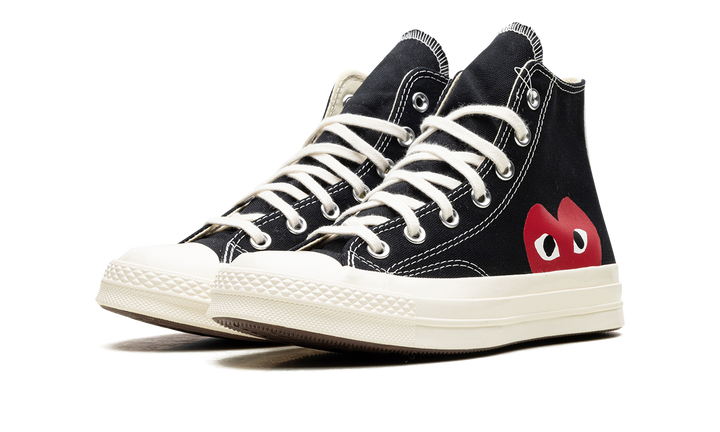 CONVERSE CHUCK TAYLOR ALL STAR 70 HI X COMME DES GARÇONS PLAY BLACK
