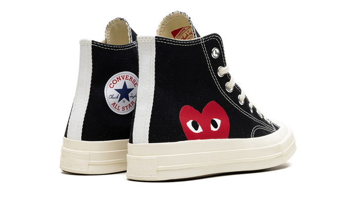 CONVERSE CHUCK TAYLOR ALL STAR 70 HI X COMME DES GARÇONS PLAY BLACK