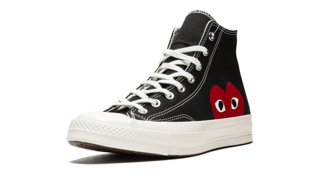 CONVERSE CHUCK TAYLOR ALL STAR 70 HI X COMME DES GARÇONS PLAY BLACK