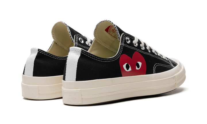 CONVERSE CHUCK TAYLOR ALL-STAR 70 OX X COMME DES GARÇONS PLAY BLACK