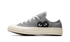 CONVERSE CHUCK TAYLOR ALL-STAR 70 OX X COMME DES GARÇONS PLAY STEEL GRAY