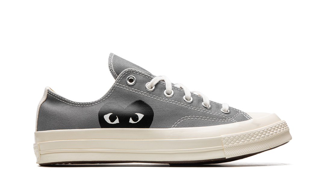 CONVERSE CHUCK TAYLOR ALL-STAR 70 OX X COMME DES GARÇONS PLAY STEEL GRAY