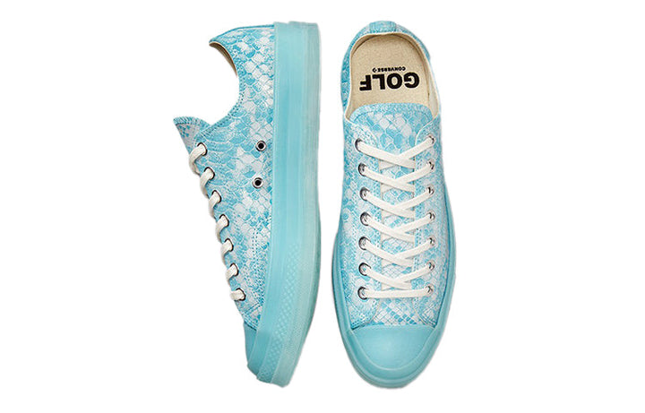 CONVERSE CHUCK TAYLOR ALL-STAR 70 OX X GOLF WANG PYTHON BLUE