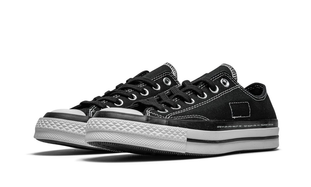 CONVERSE CHUCK TAYLOR ALL-STAR 70 OX X MONCLER X FRAGMENT BLACK