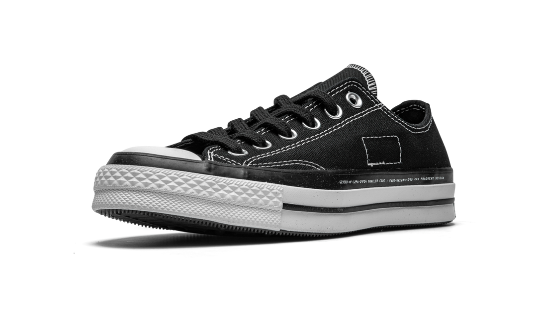 CONVERSE CHUCK TAYLOR ALL-STAR 70 OX X MONCLER X FRAGMENT BLACK