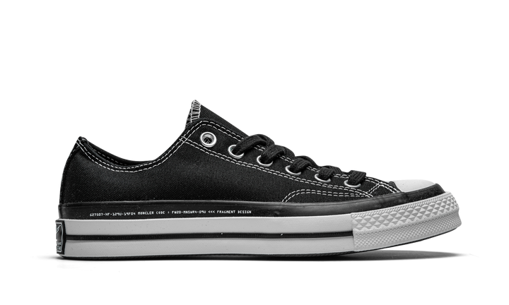 CONVERSE CHUCK TAYLOR ALL-STAR 70 OX X MONCLER X FRAGMENT BLACK