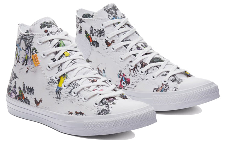 CONVERSE CHUCK TAYLOR ALL-STAR HI X UNION SHEILA BRIDGES HARLEM TOILE