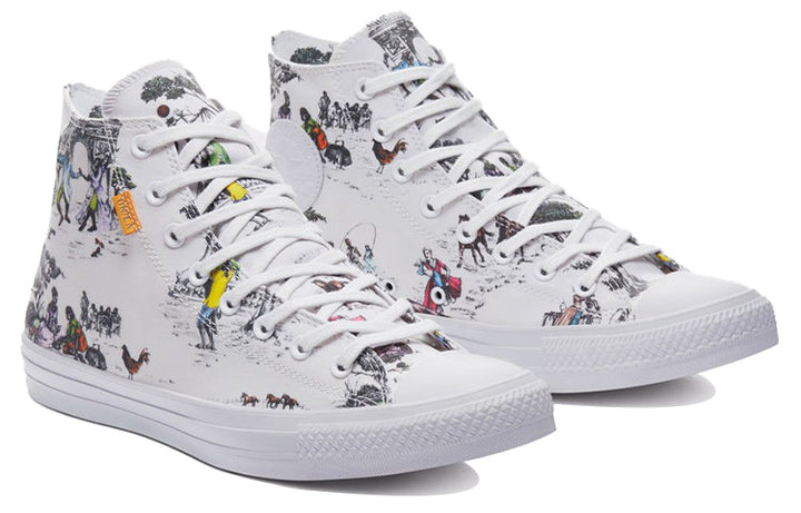 CONVERSE CHUCK TAYLOR ALL-STAR HI X UNION SHEILA BRIDGES HARLEM TOILE