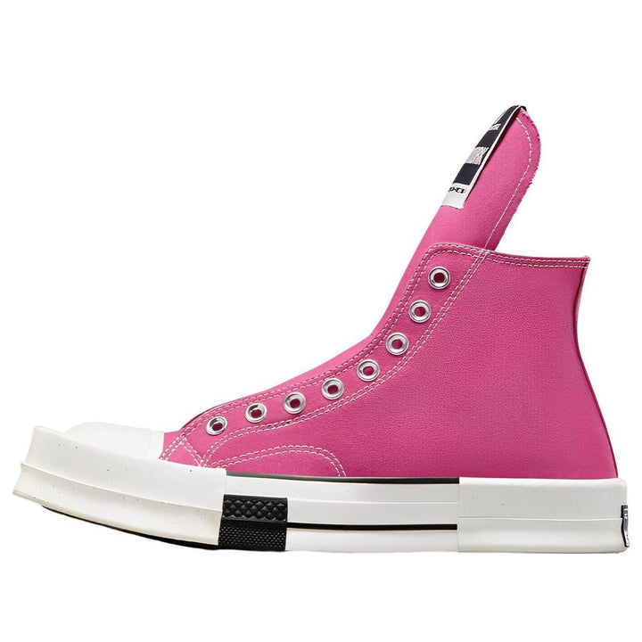 CONVERSE TURBODRK LACELESS CHUCK TAYLOR ALL STAR 70 HI RICK OWENS DRKSHDW CACTUS FLOWER PINK