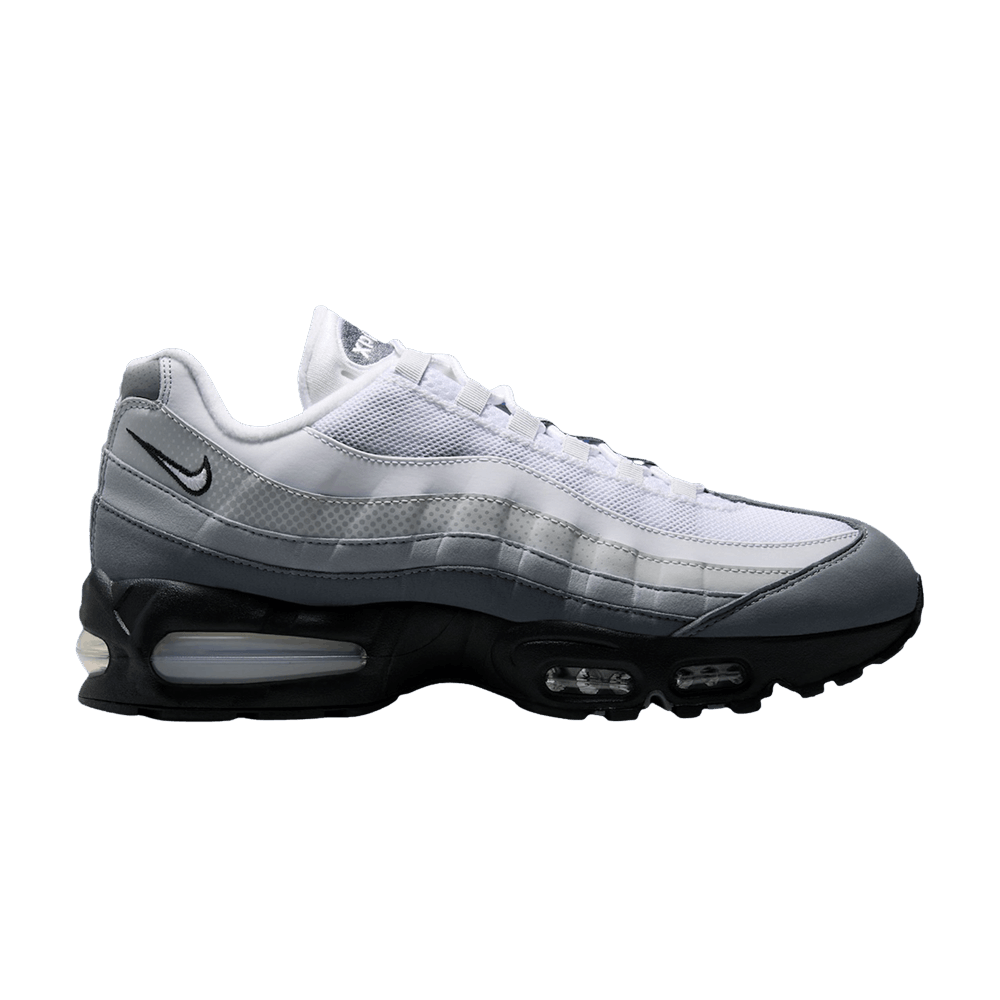 NIKE AIR MAX 95 BIG BUBBLE PURE PLATINUM WOLF GREY — Stock #1
