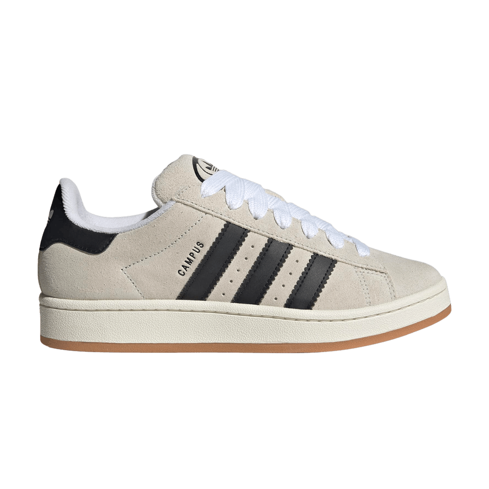 ADIDAS CAMPUS 00S CRYSTAL WHITE CORE BLACK (WOMEN&