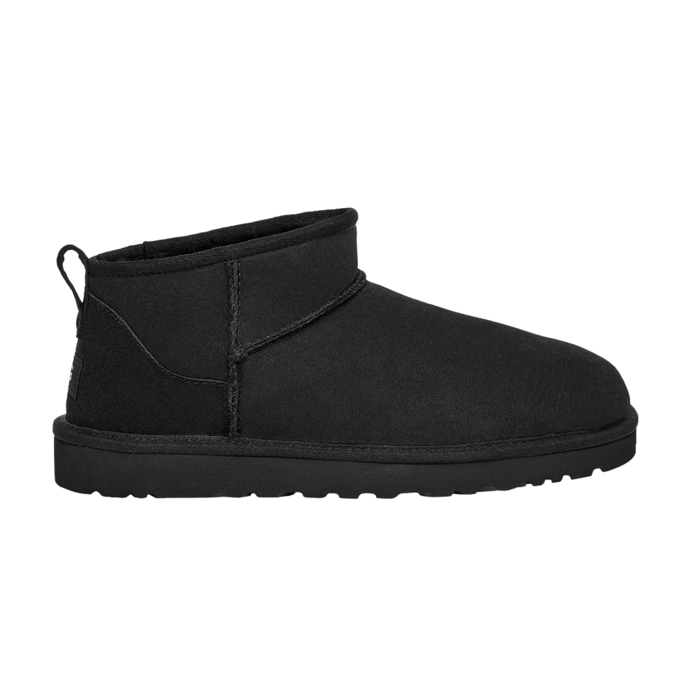 UGG CLASSIC ULTRA MINI BOOT BLACK