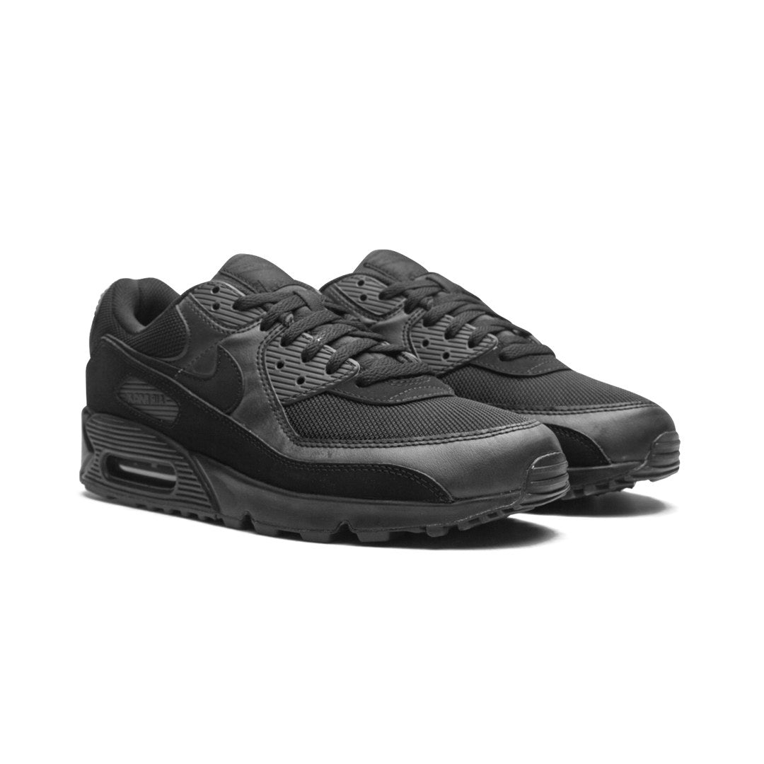 NIKE AIR MAX 90 RECRAFT TRIPLE BLACK
